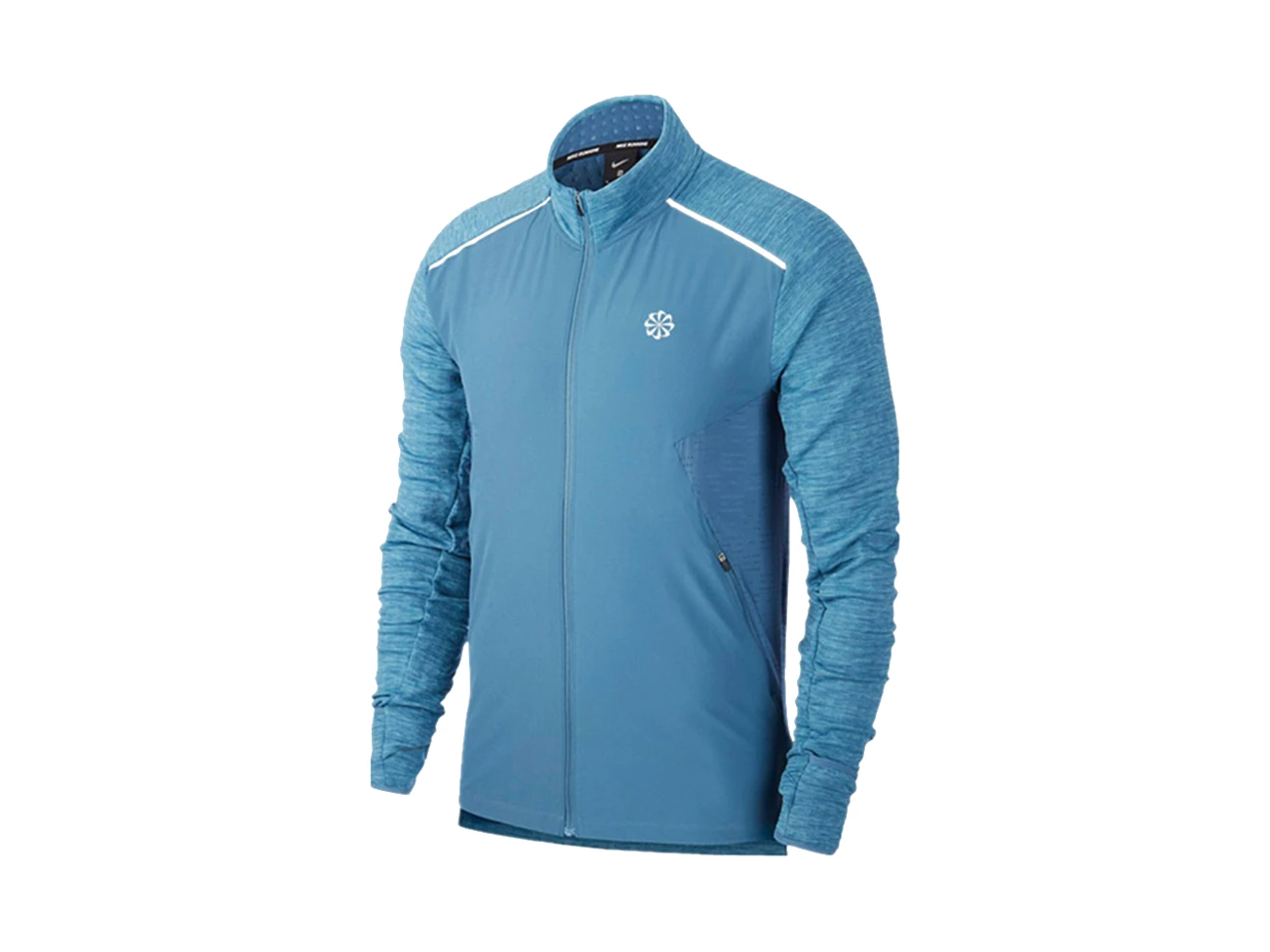 Nike Jackets Blue Stand Collar Moderate