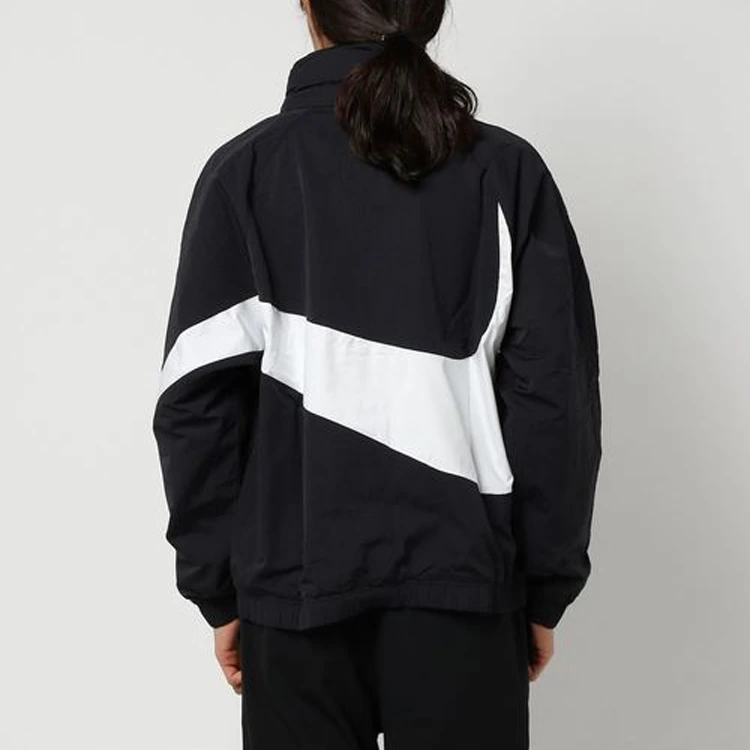 Nike Jackets Black Stand Collar Moderate