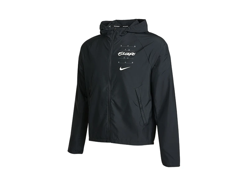 Nike Jackets Black Hooded Moderate Other