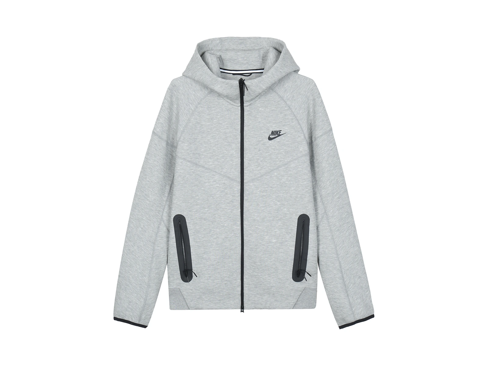 Nike Jackets Gray Hooded