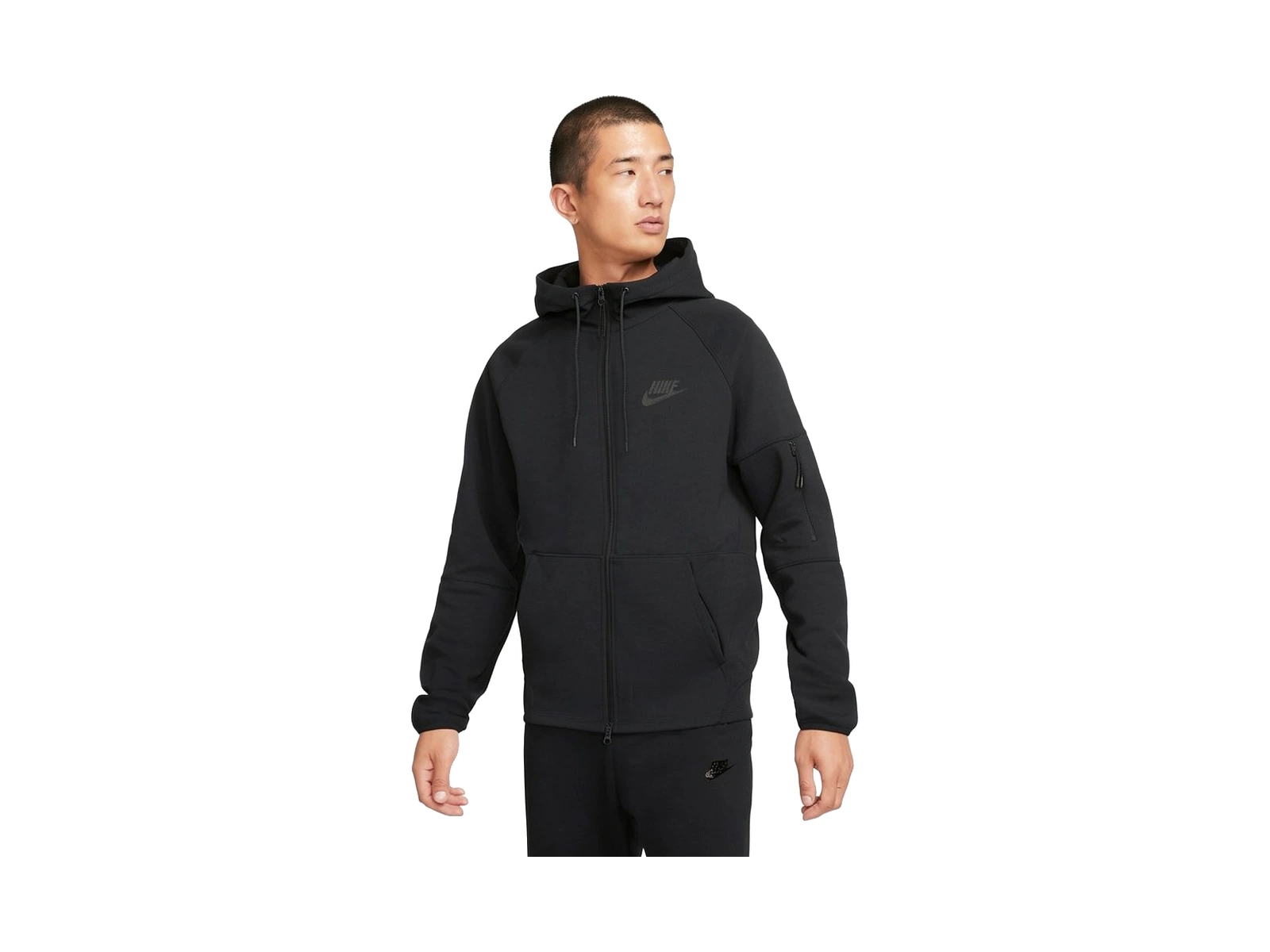 Nike Jackets Black Hooded
