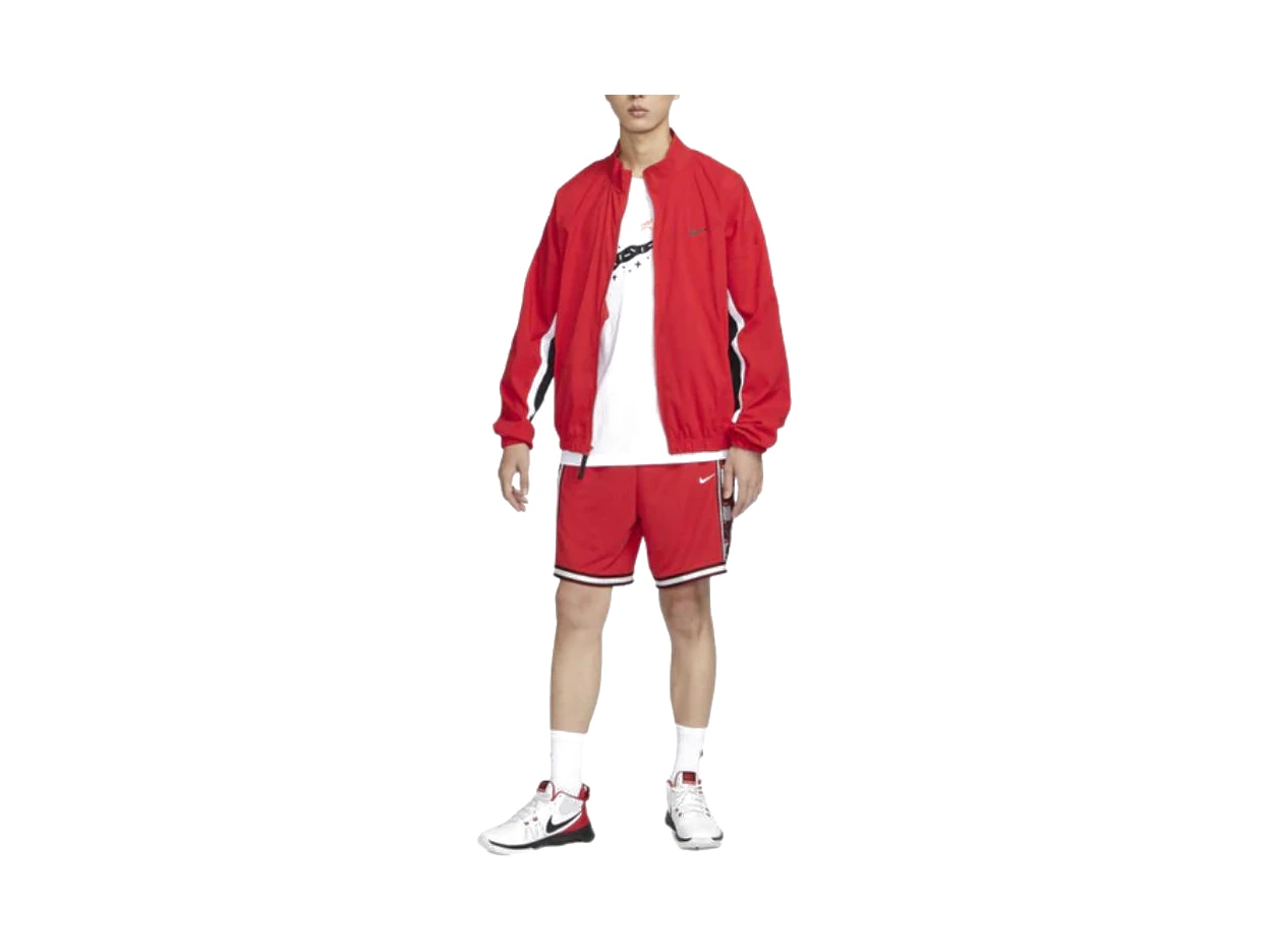 Nike Jackets Red Stand Collar Moderate