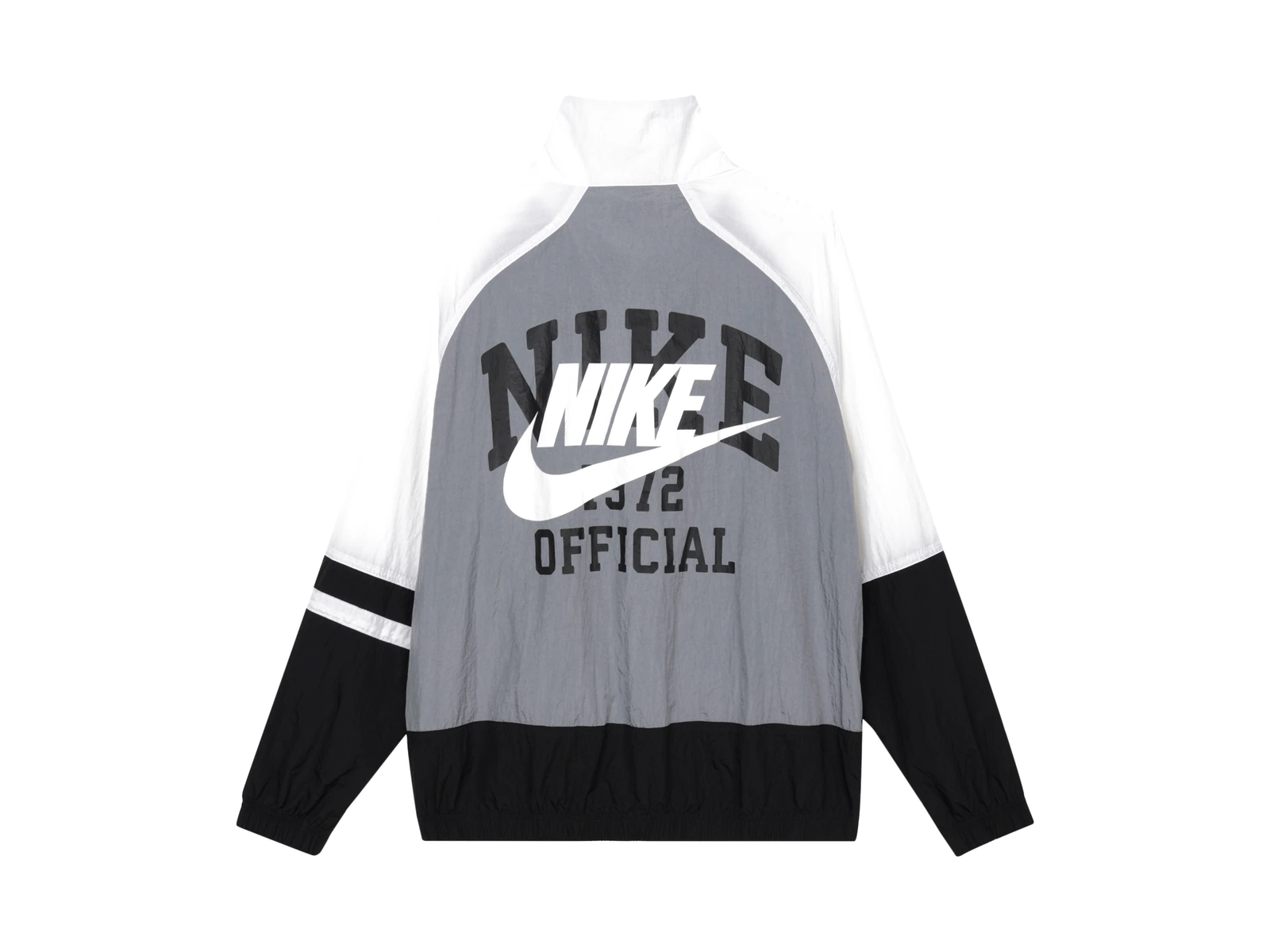Nike Jackets Gray Stand Collar Moderate