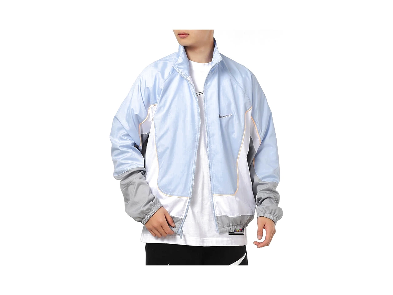 Nike Jackets Hydrogen Blue Stand Collar