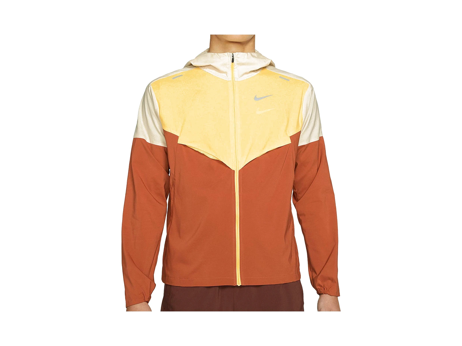 Nike Jackets Yellow Hooded Moderate