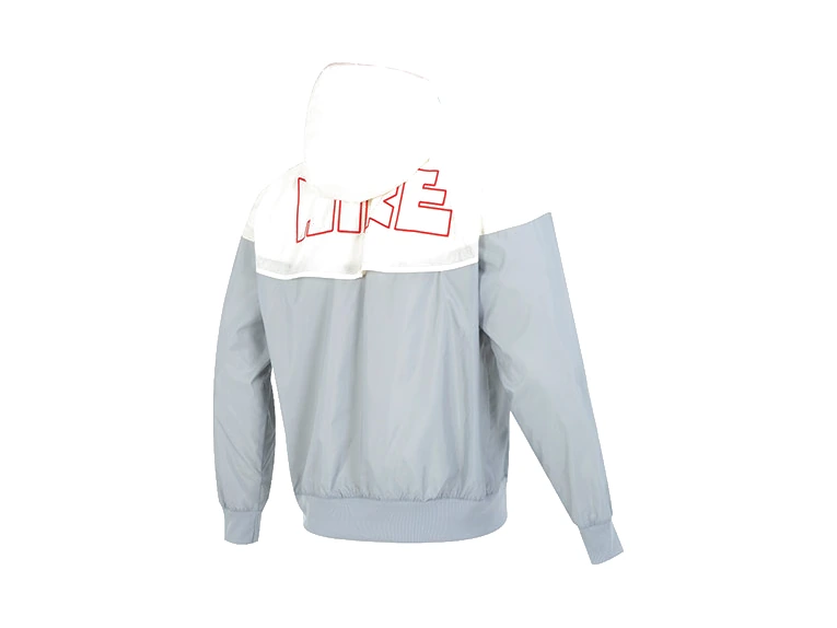 Nike Jackets Light Gray Hooded Moderate