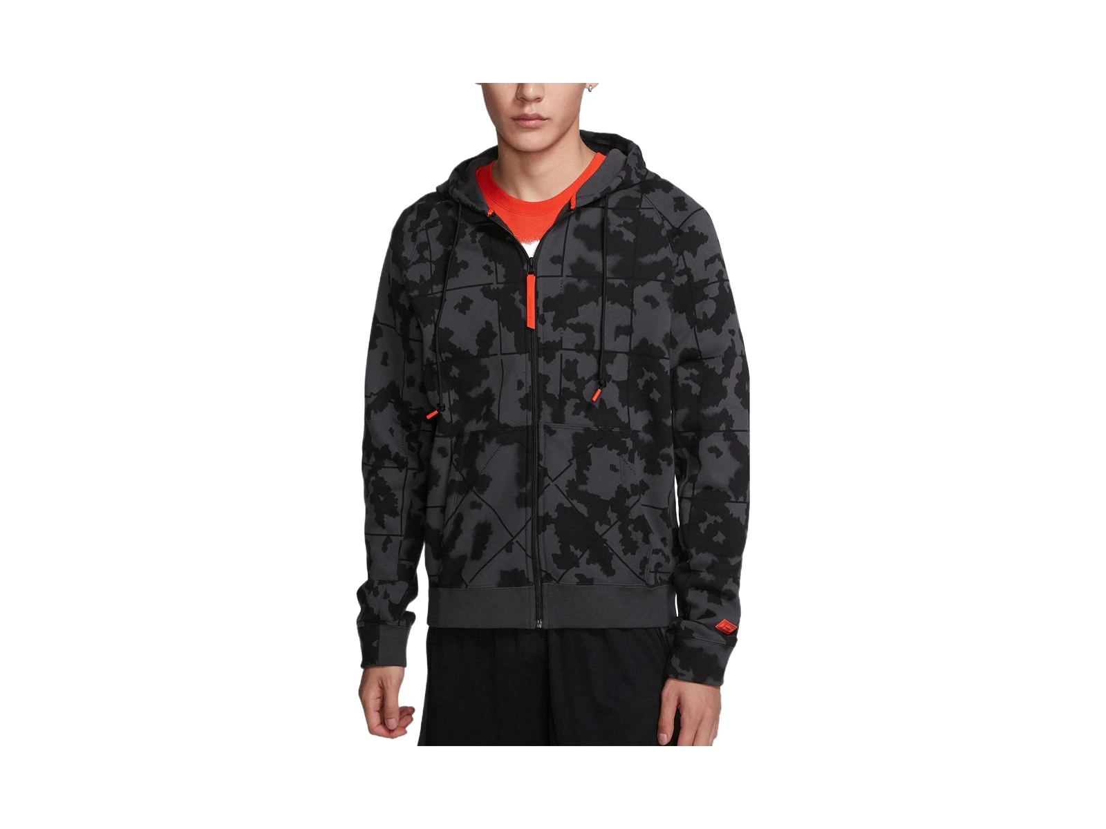 Nike Jackets Dark Gray Hooded
