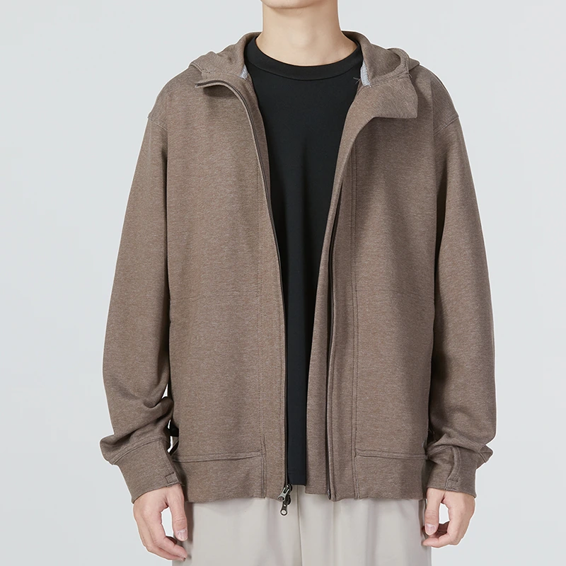 Nike Jackets Brown Hooded