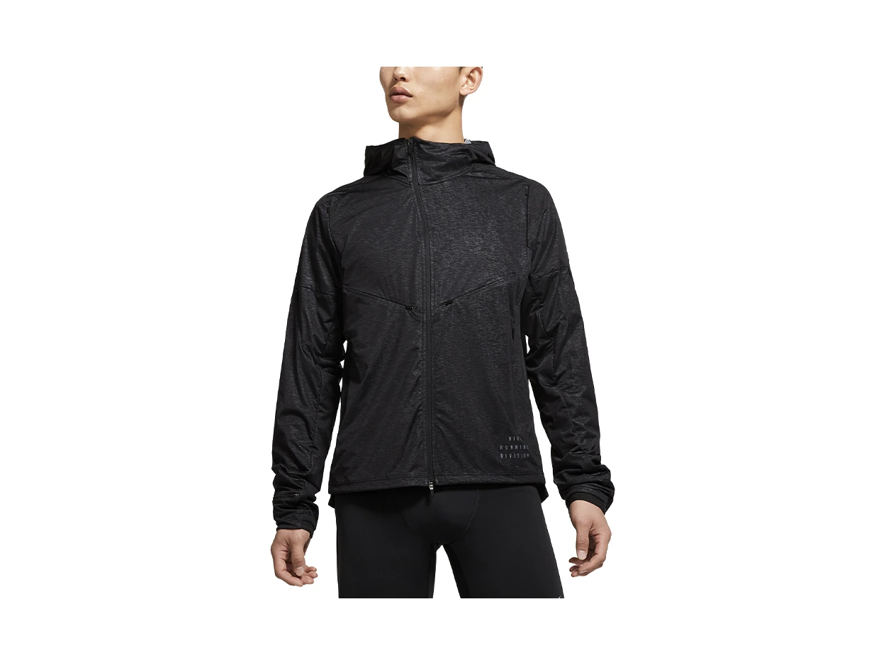 Nike Jackets Black Hooded Moderate Other