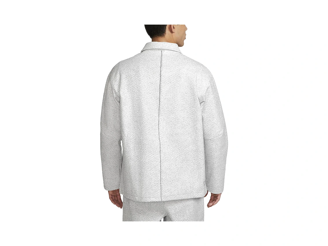 Nike Jackets Cool Gray Lapel Moderate