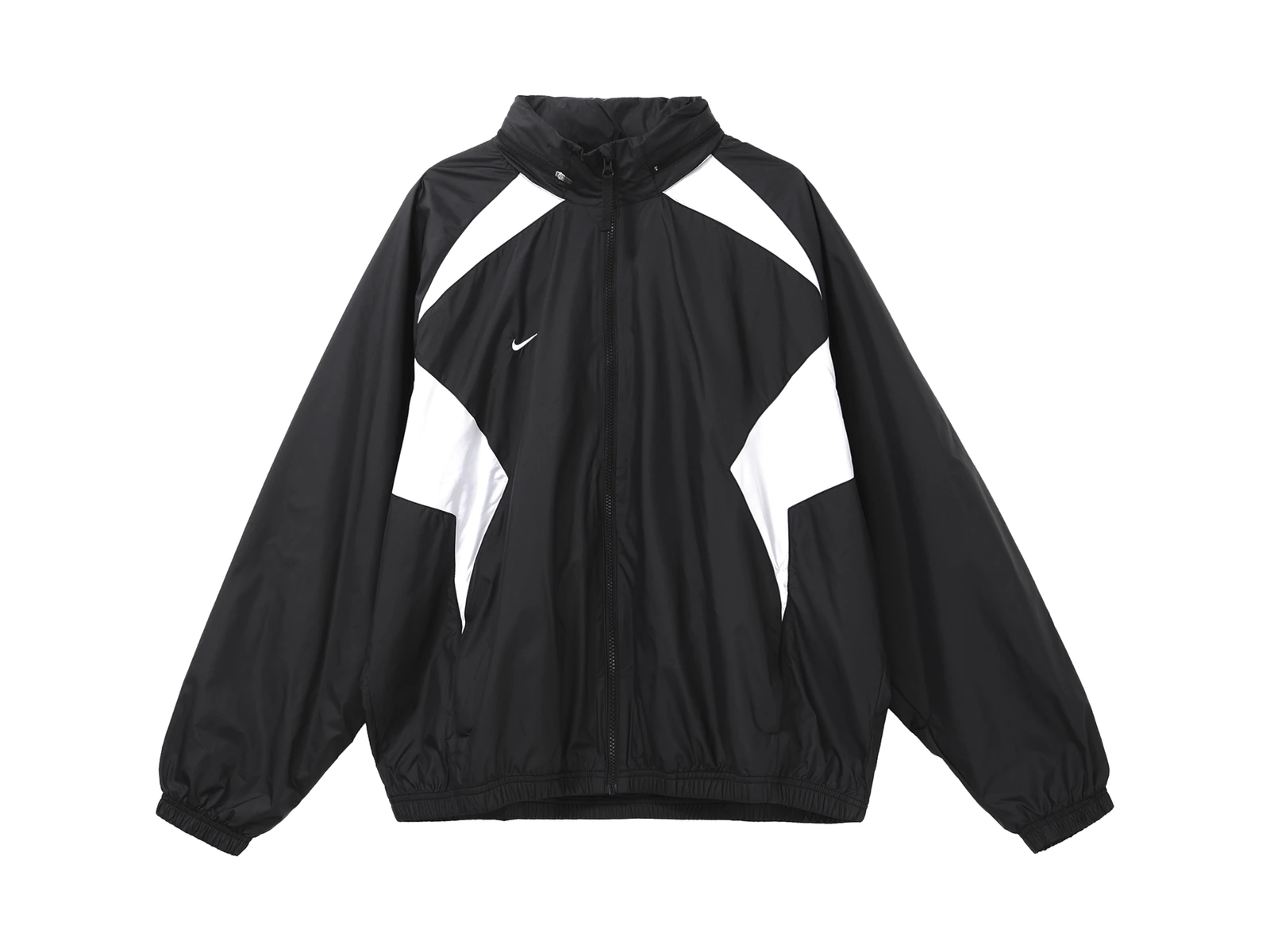 Nike Jackets Black Stand Collar Moderate