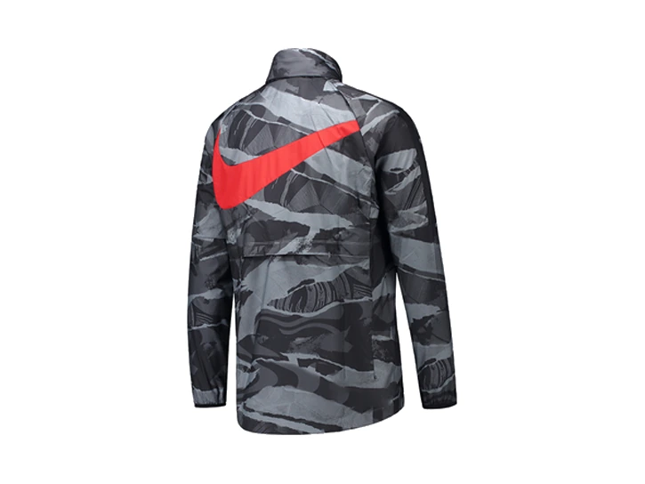 Nike Jackets Gray Stand Collar Moderate
