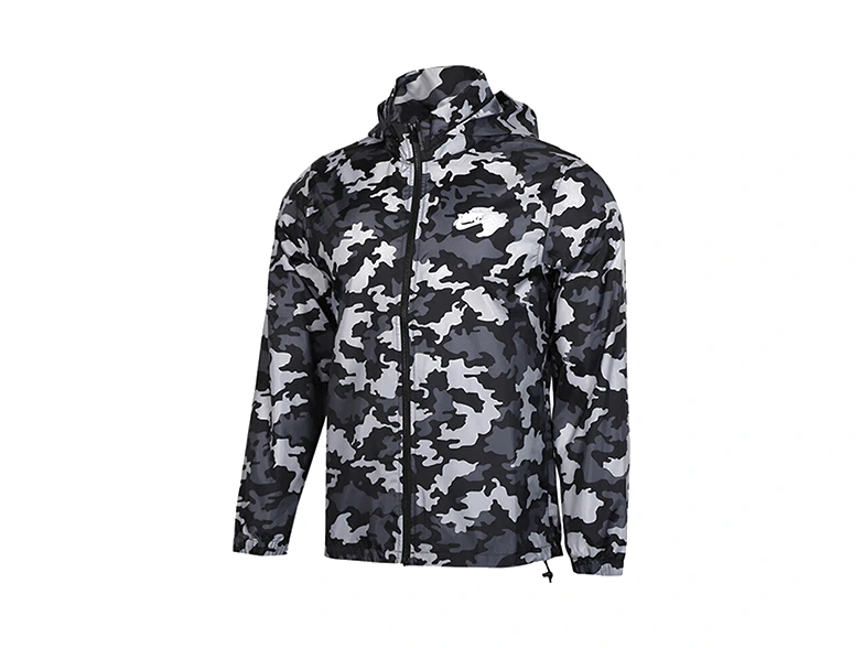 Nike Jackets Black Stand Collar Moderate
