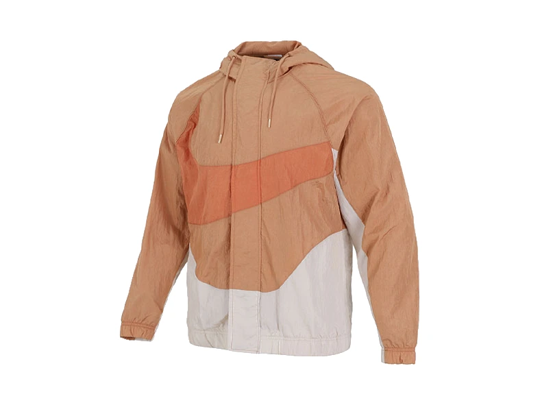 Nike Jackets Orange Hooded