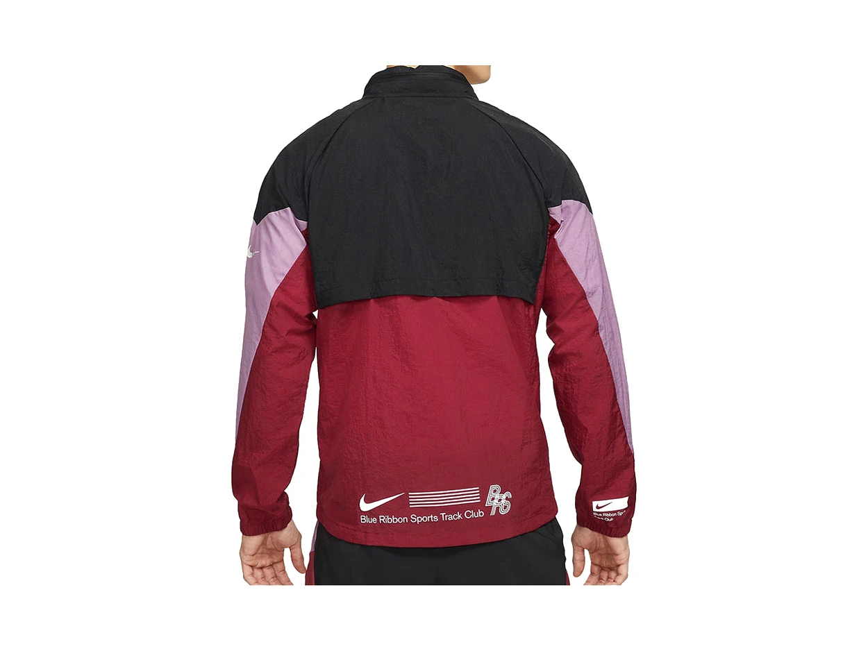 Nike Jackets Red Hooded (Non-detachable)