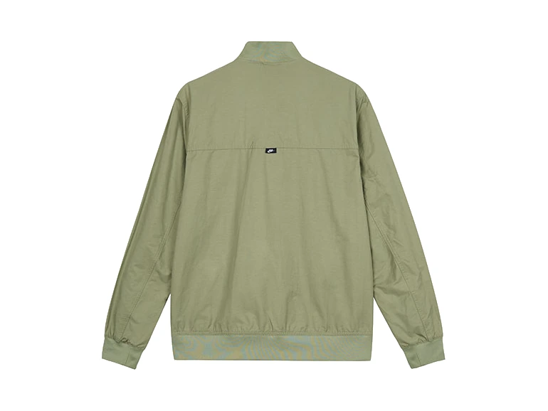 Nike Jackets Green Lapel Thin