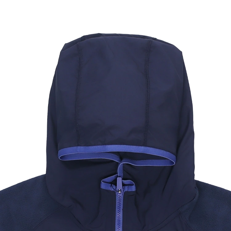 Nike Jackets Blue Hooded Thickened Other
