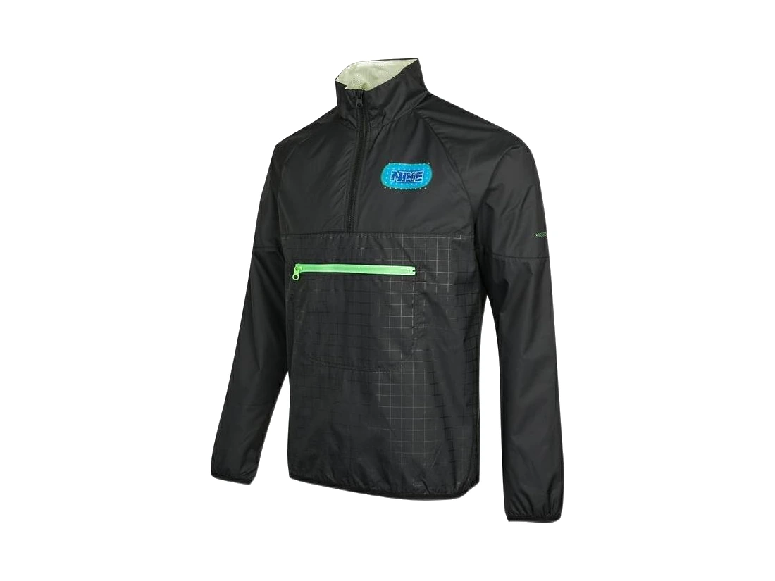 Nike Jackets Black Stand Collar Moderate