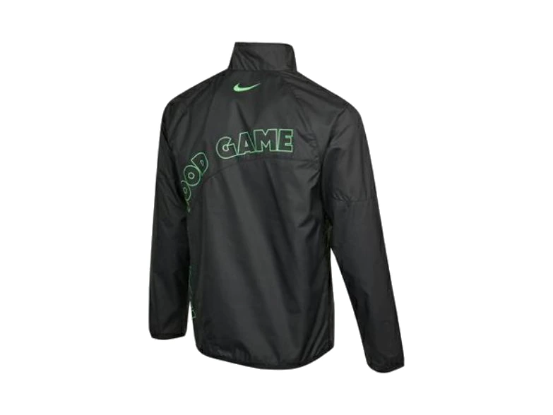 Nike Jackets Black Stand Collar Moderate