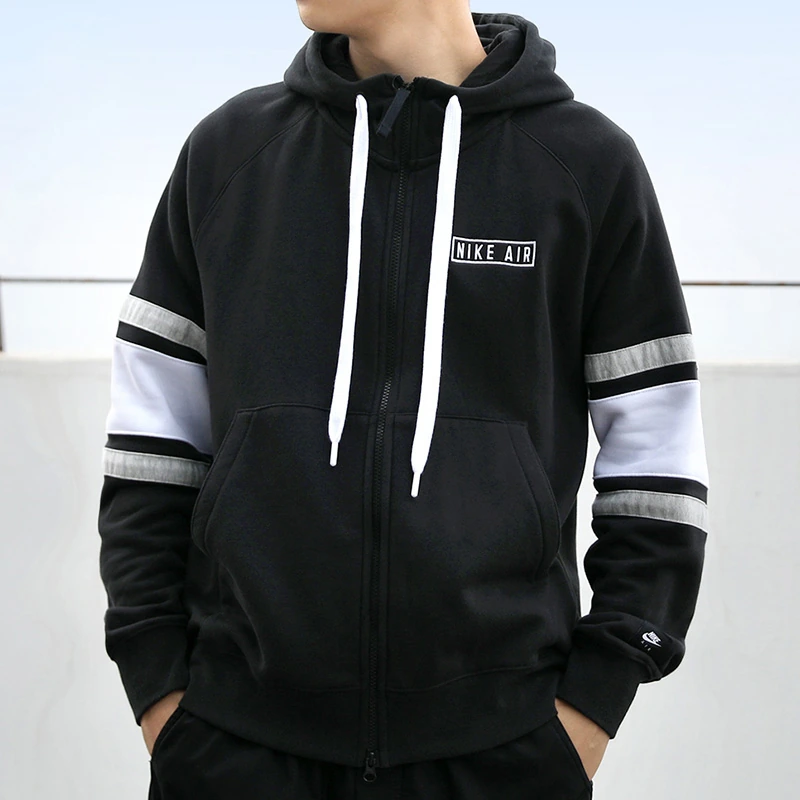 Nike Jackets Black Hooded Moderate Other