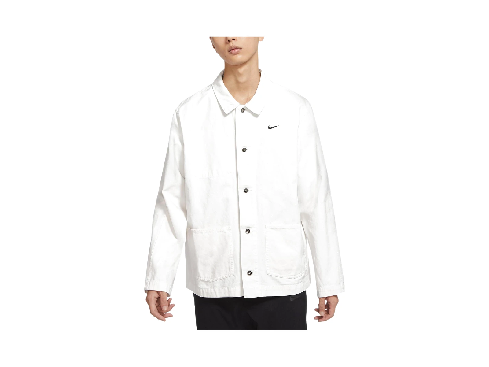 Nike Jackets White Lapel Moderate