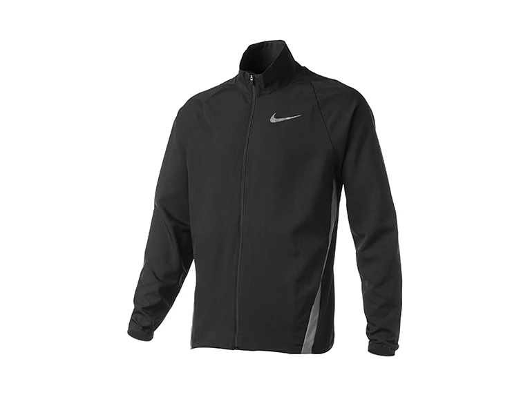 Nike Jackets Black Stand Collar Moderate