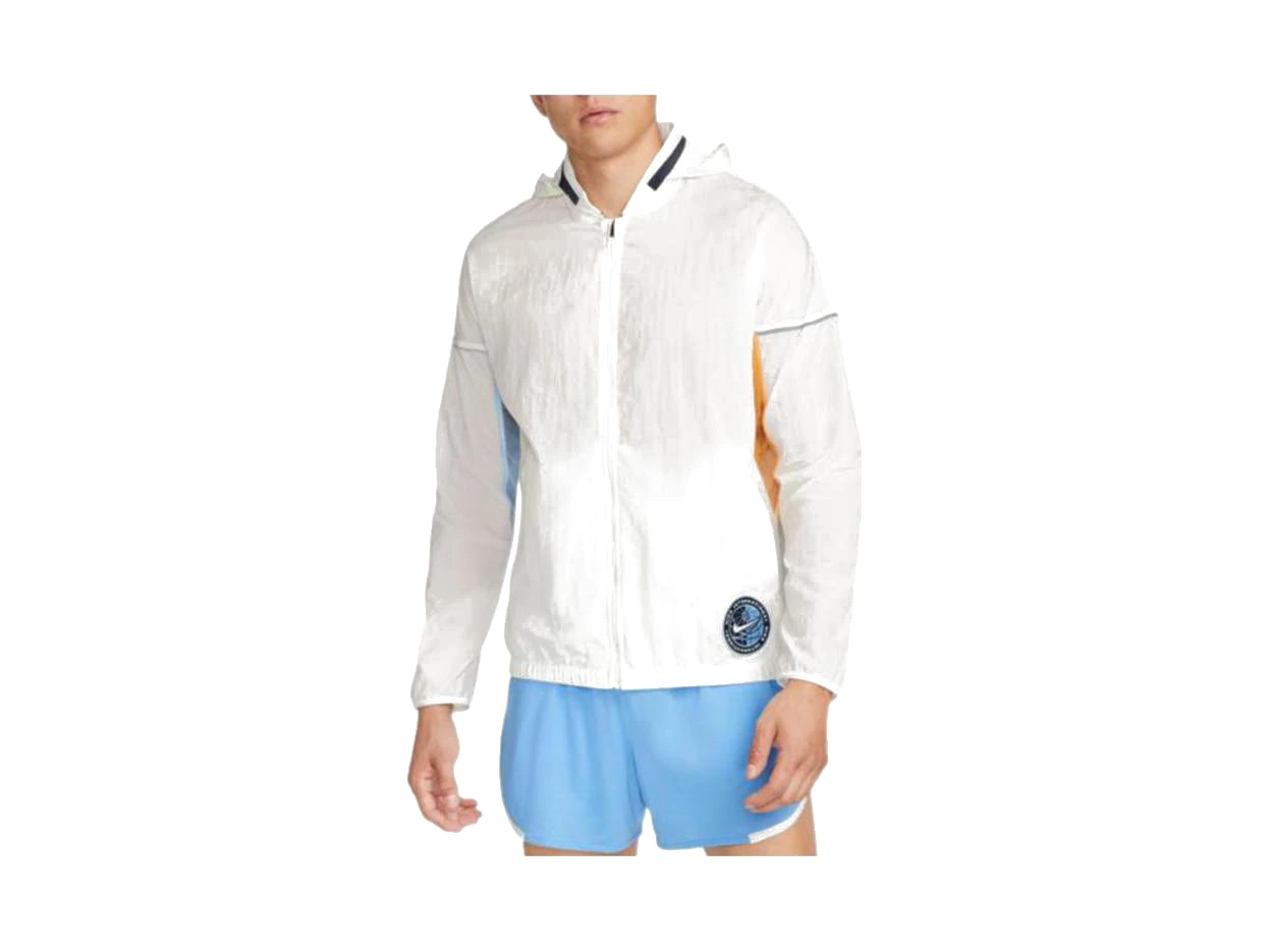 Nike Jackets Sail White Hooded
