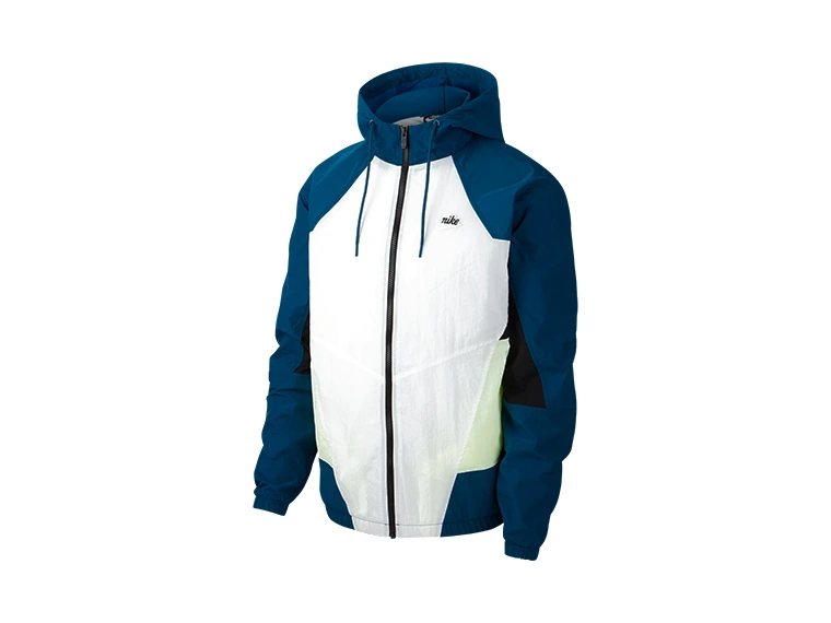 Nike Jackets Power Blue Hooded Moderate