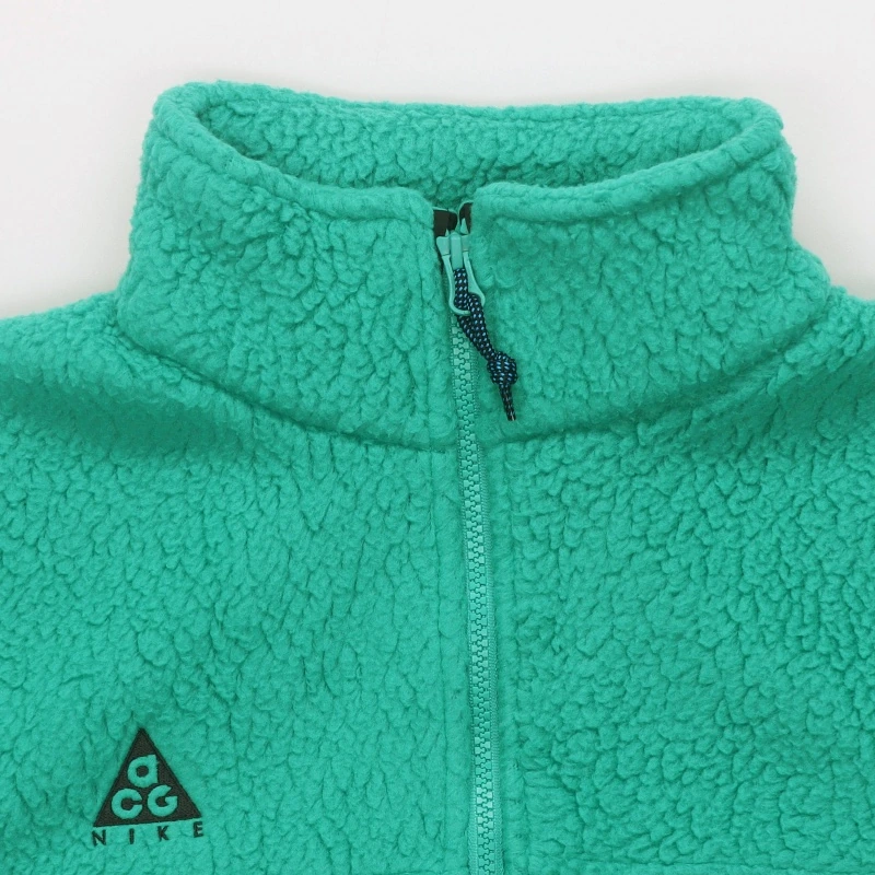 Nike Jackets Green Stand Collar Moderate