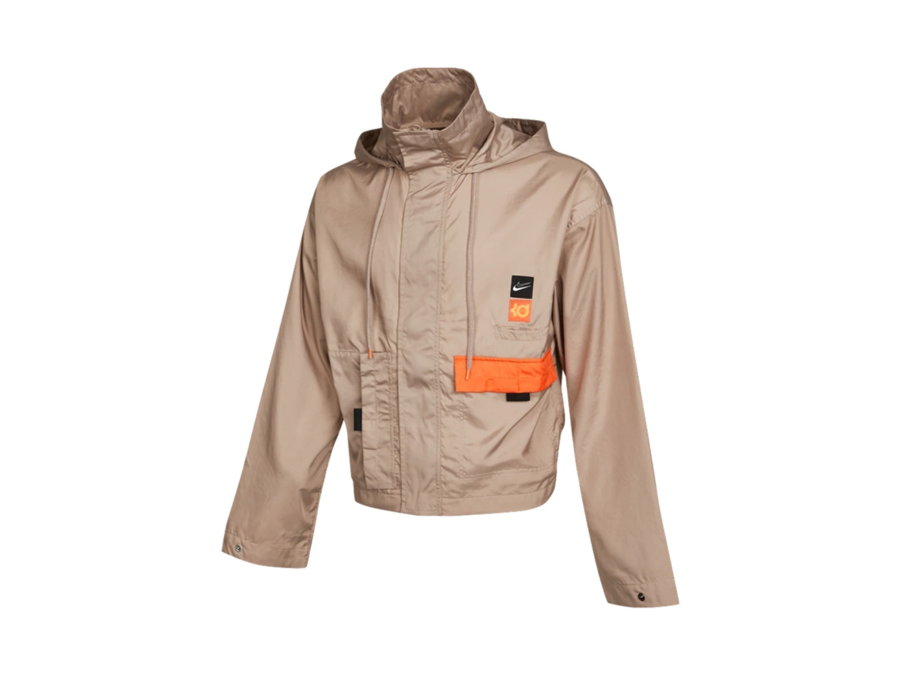 Nike Jackets Khaki Hooded Moderate Other