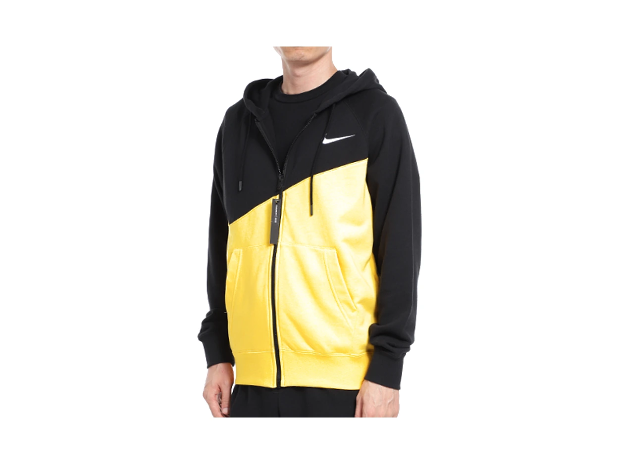Nike Jackets Black Yellow Hooded