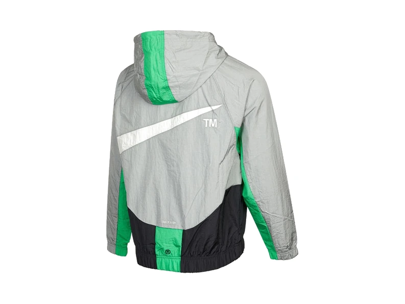 Nike Jackets Gray Hooded