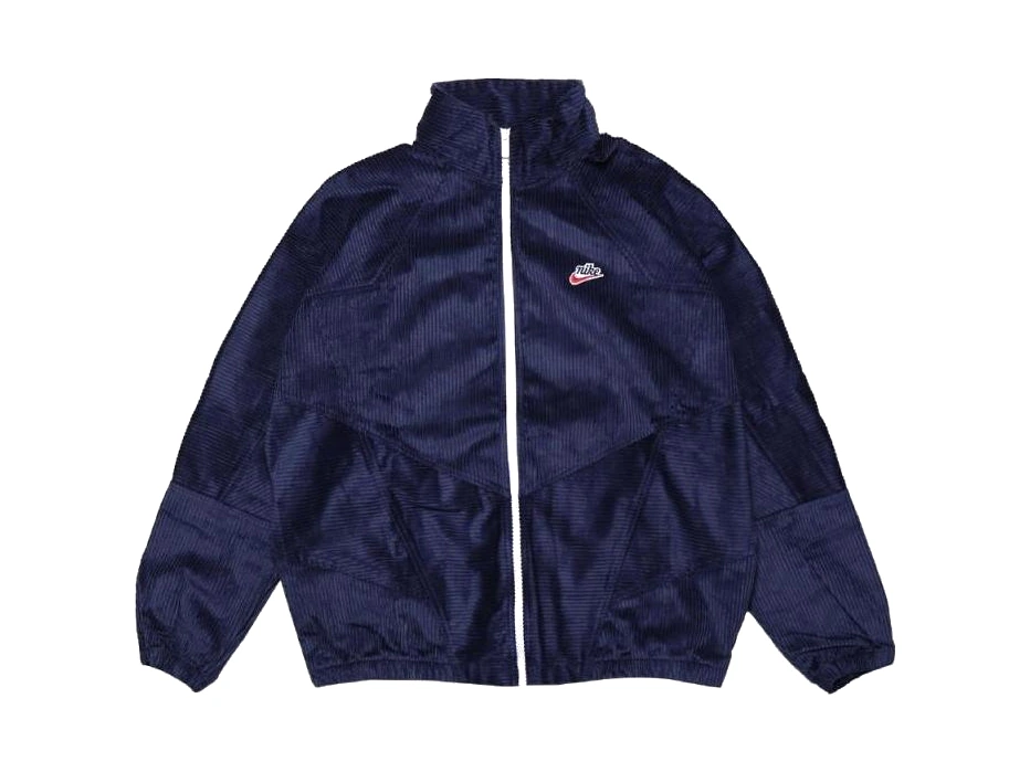 Nike Jackets Blue Stand Collar Moderate