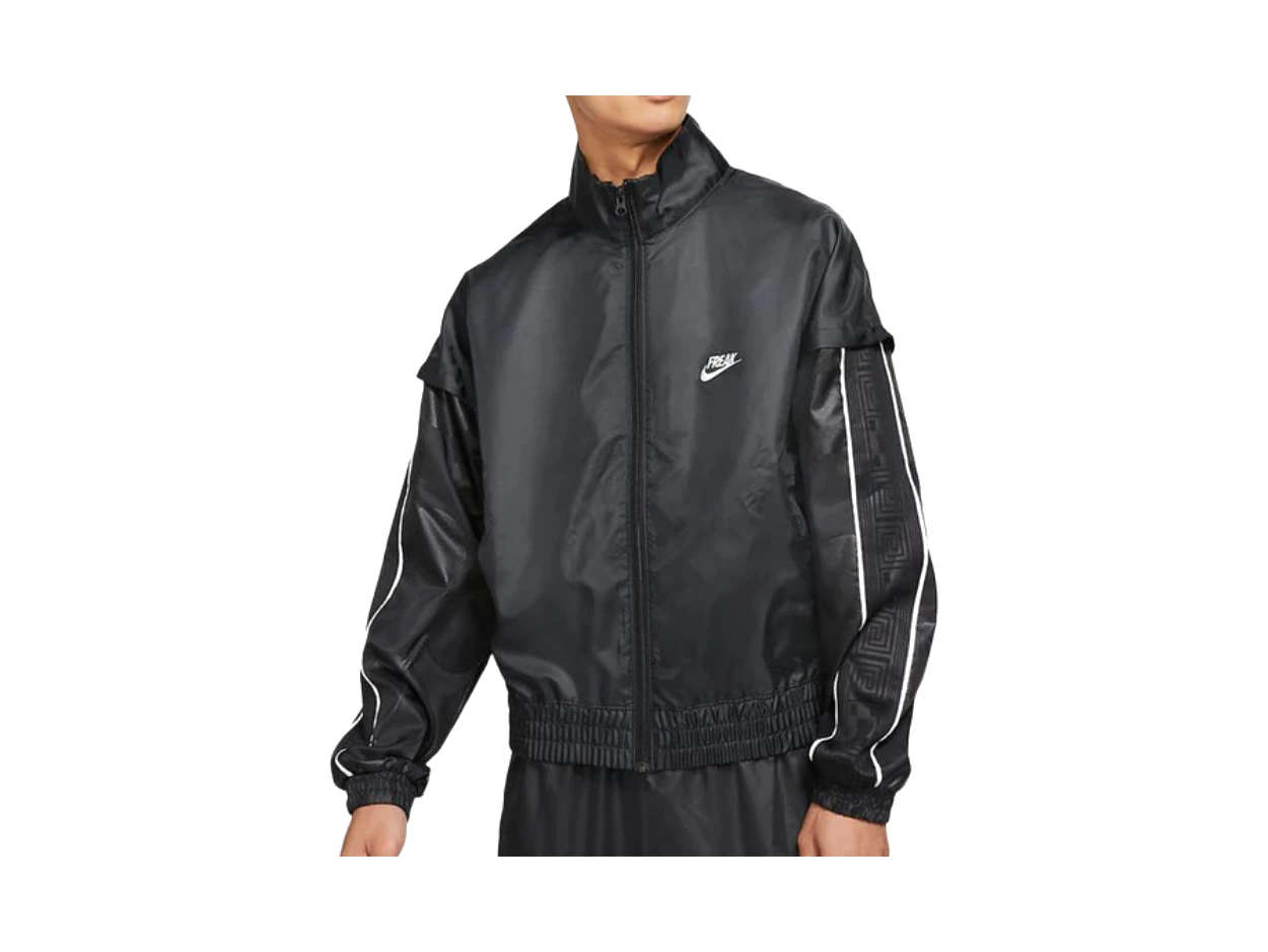 Nike Jackets Black Stand Collar Moderate