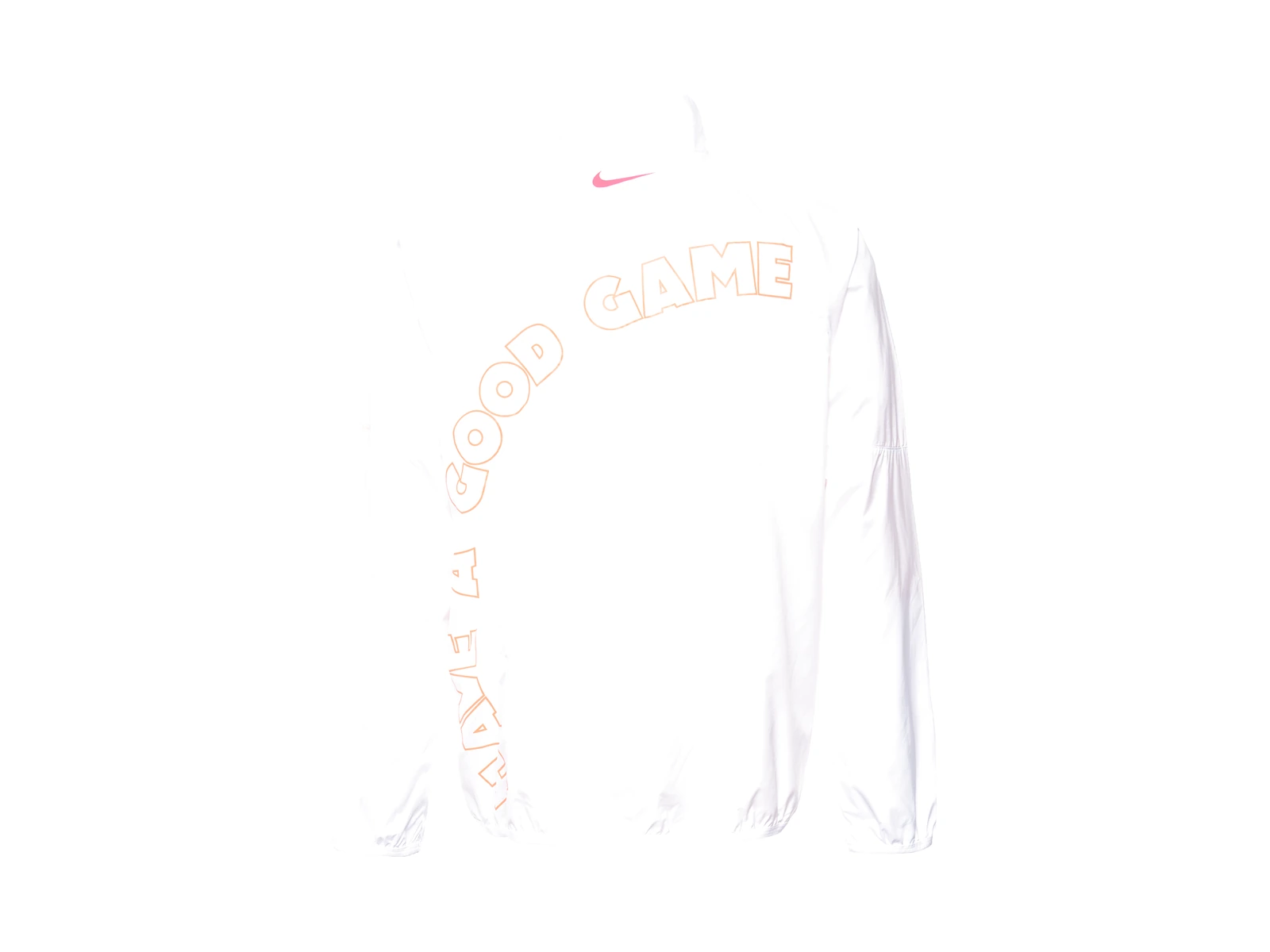 Nike Jackets White Stand Collar Moderate