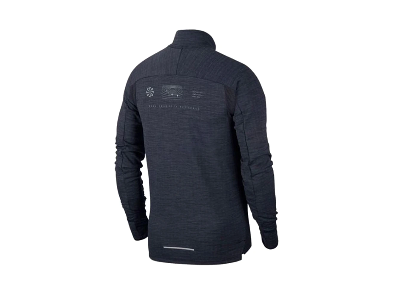 Nike Jackets Black Stand Collar Moderate