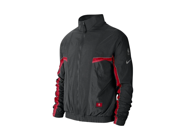 Nike Jackets Black Stand Collar Moderate