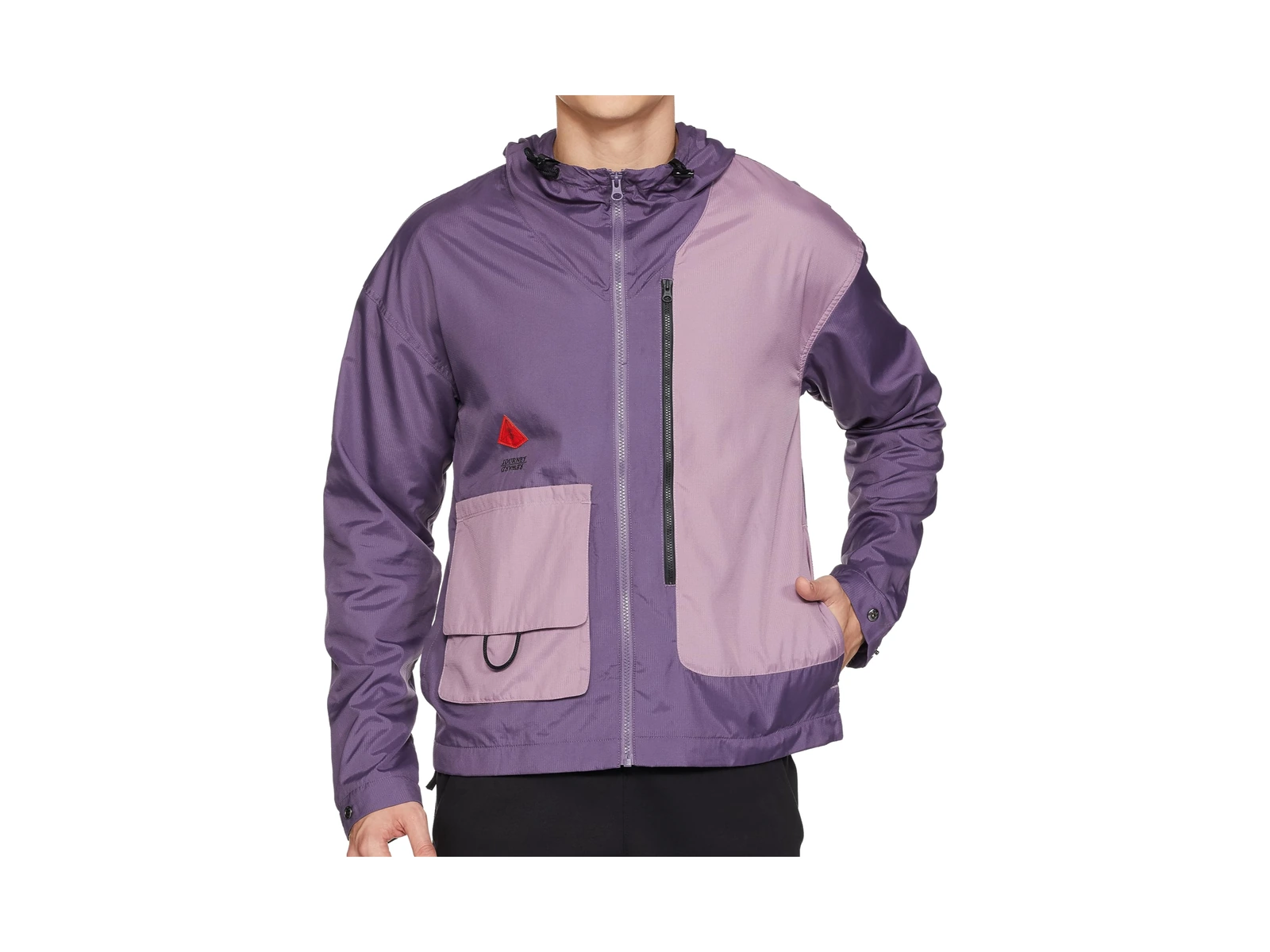 Nike Jackets Purple Hooded