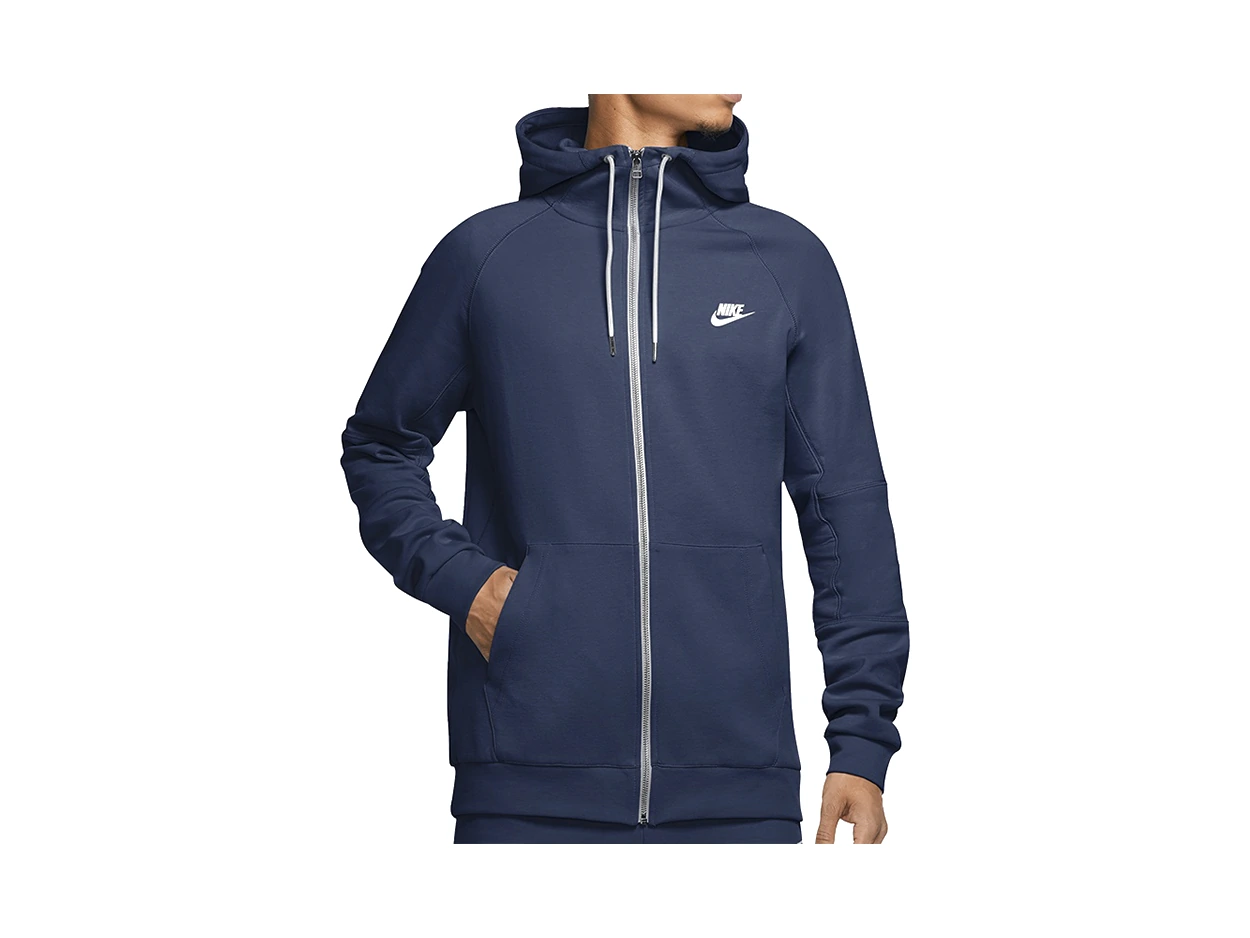 Nike Jackets Blue Hooded
