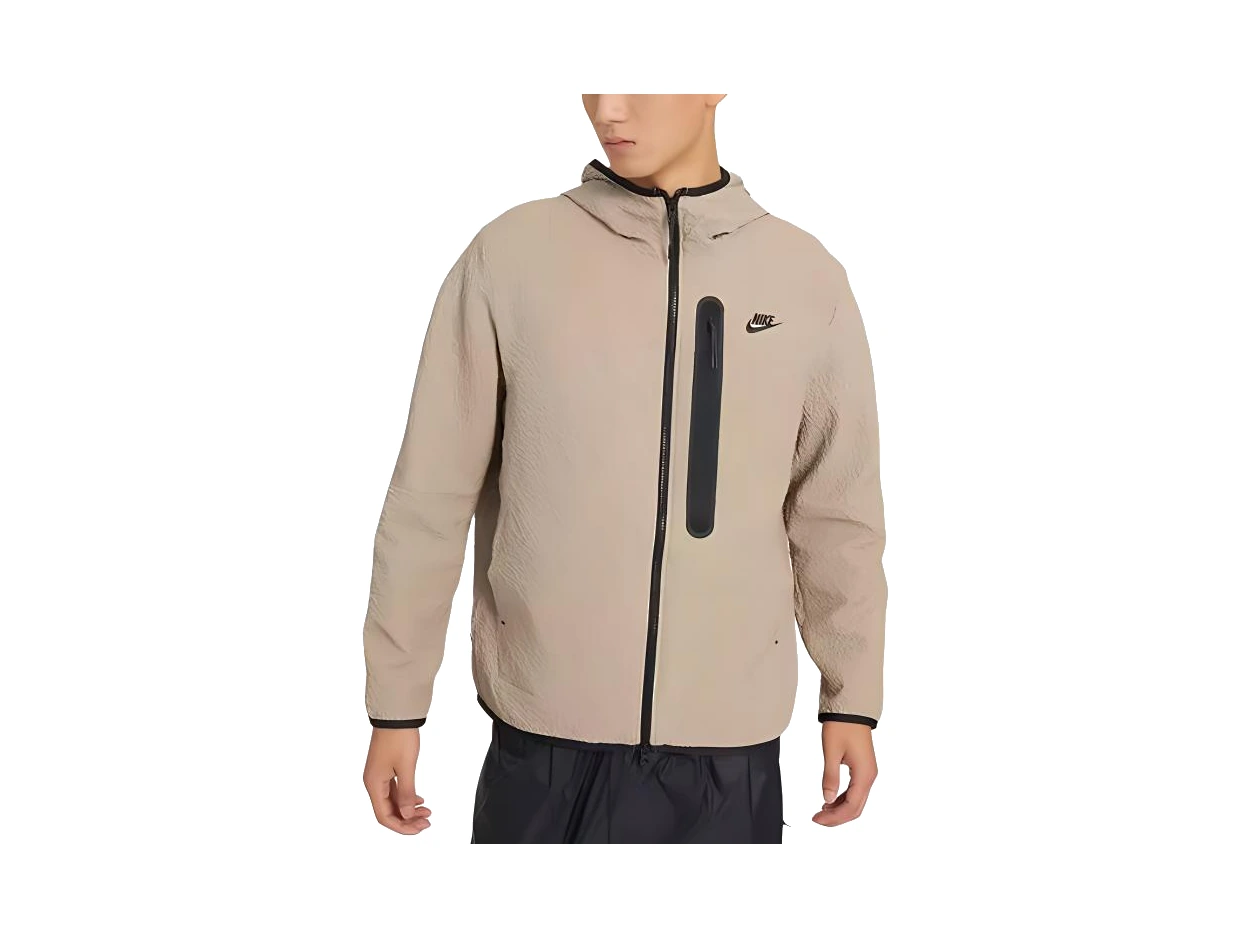 Nike Jackets Brown Hooded