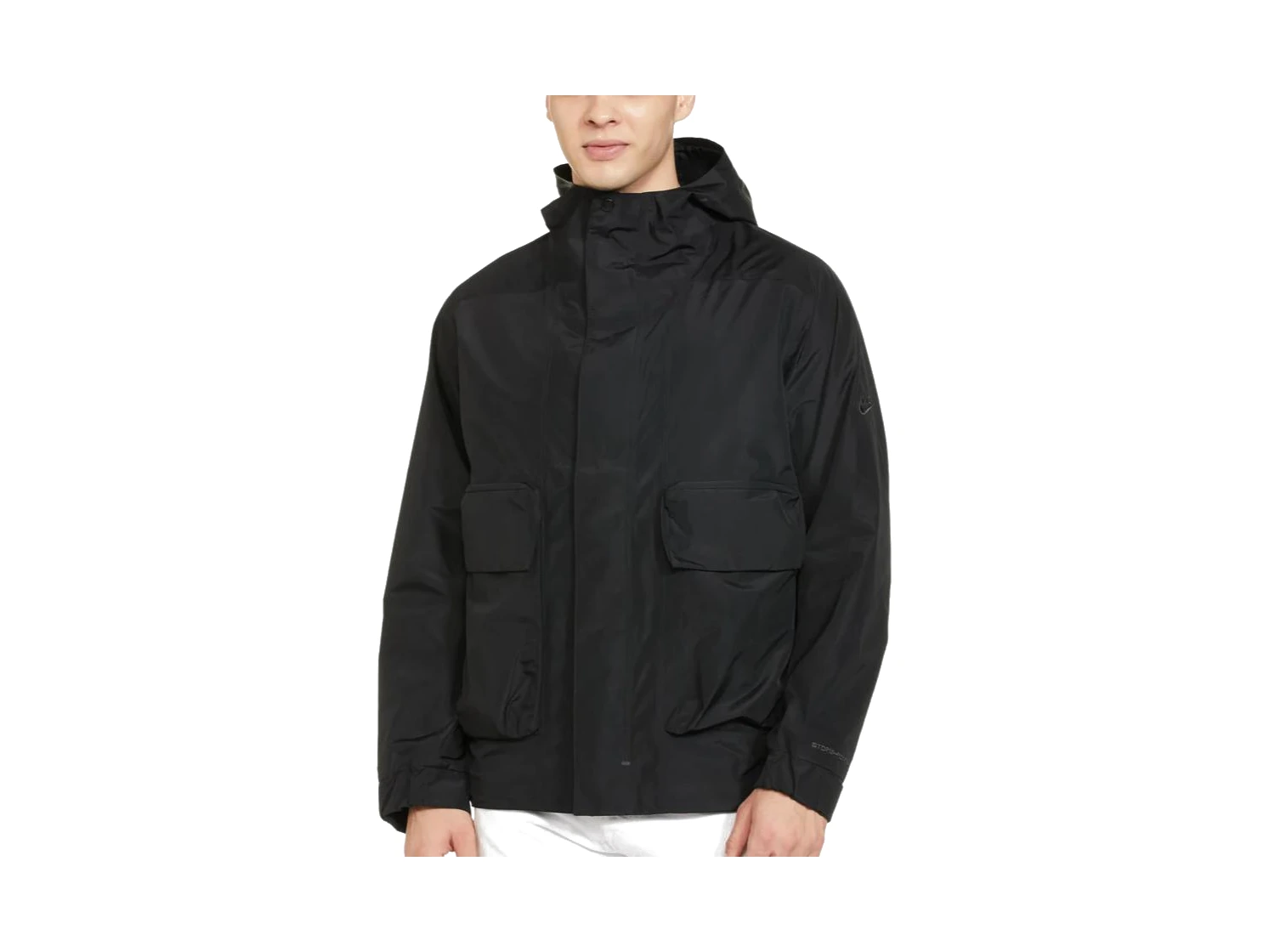 Nike Jackets Black Hooded Moderate