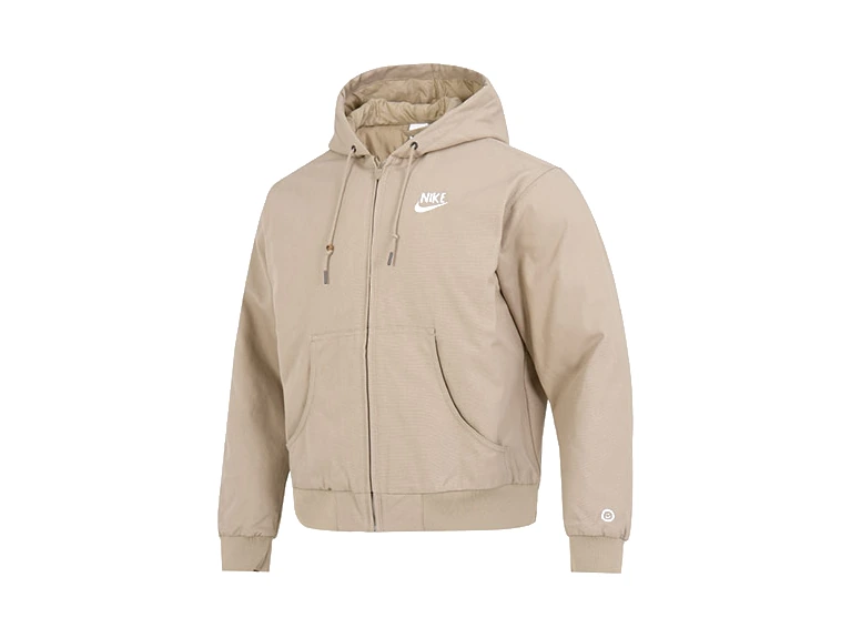 Nike Jackets Khaki Hooded