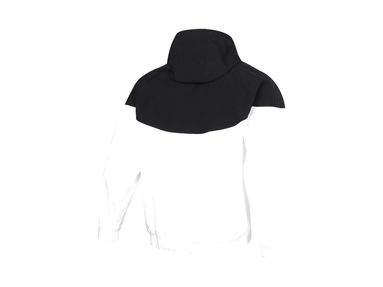 Nike Jackets Black White Hooded