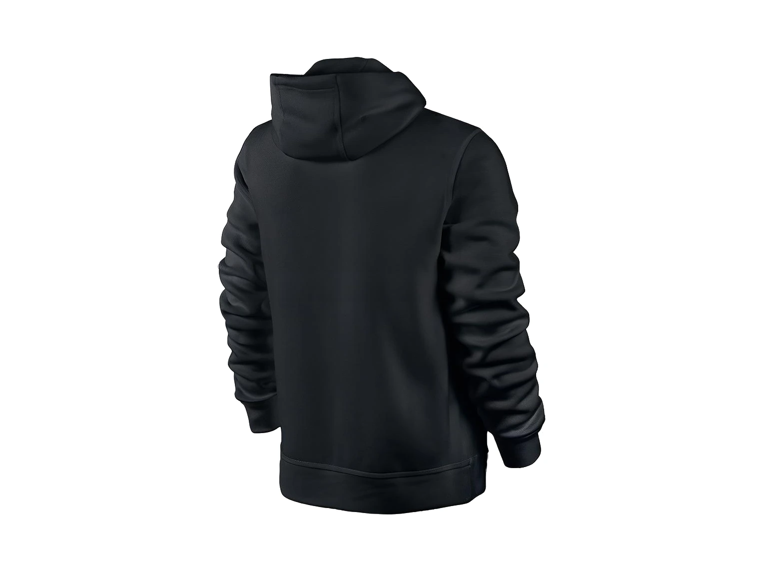Nike Swoosh Logo Print Hooded Drawstring