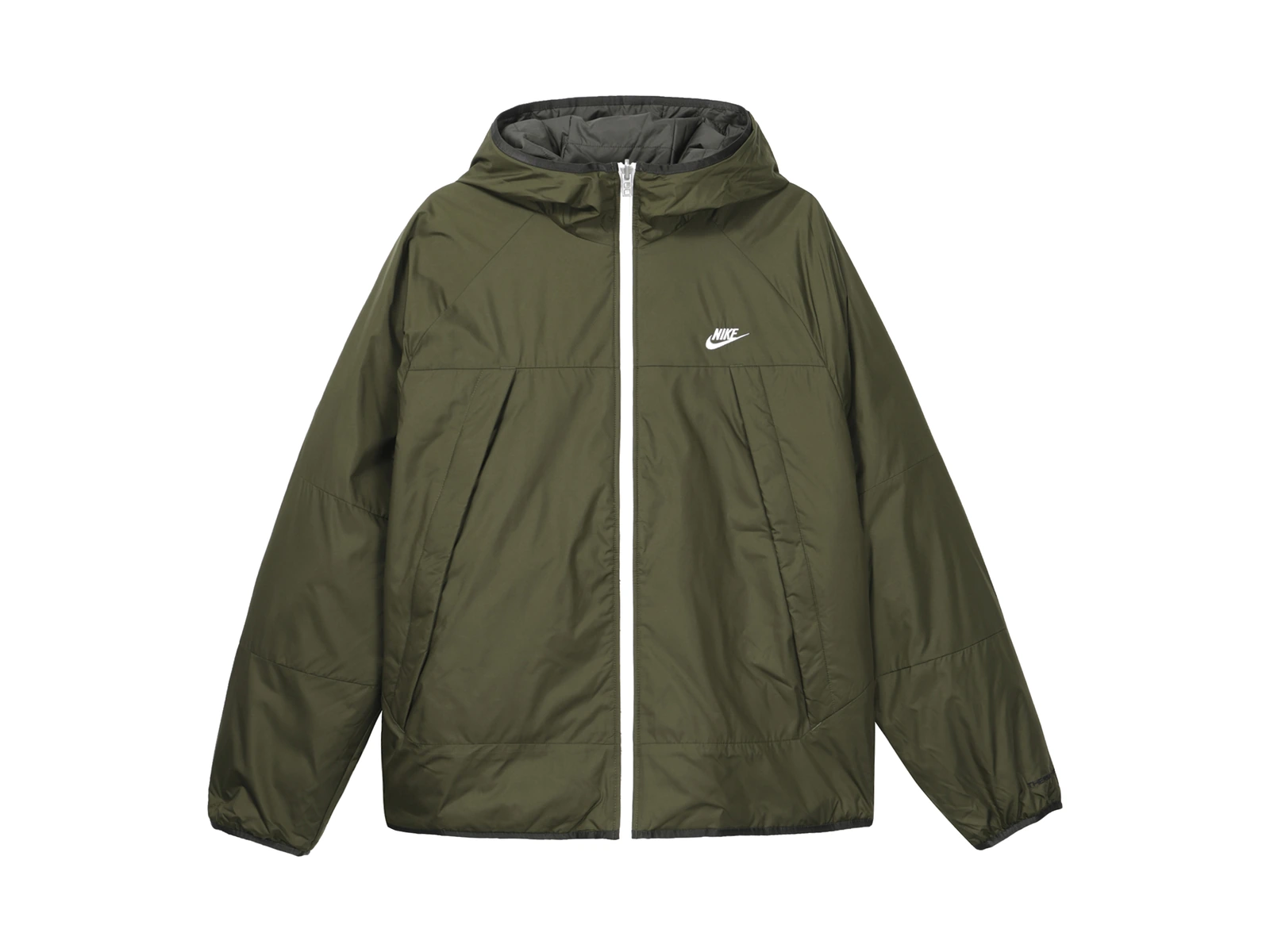 Nike Jackets Green Hooded