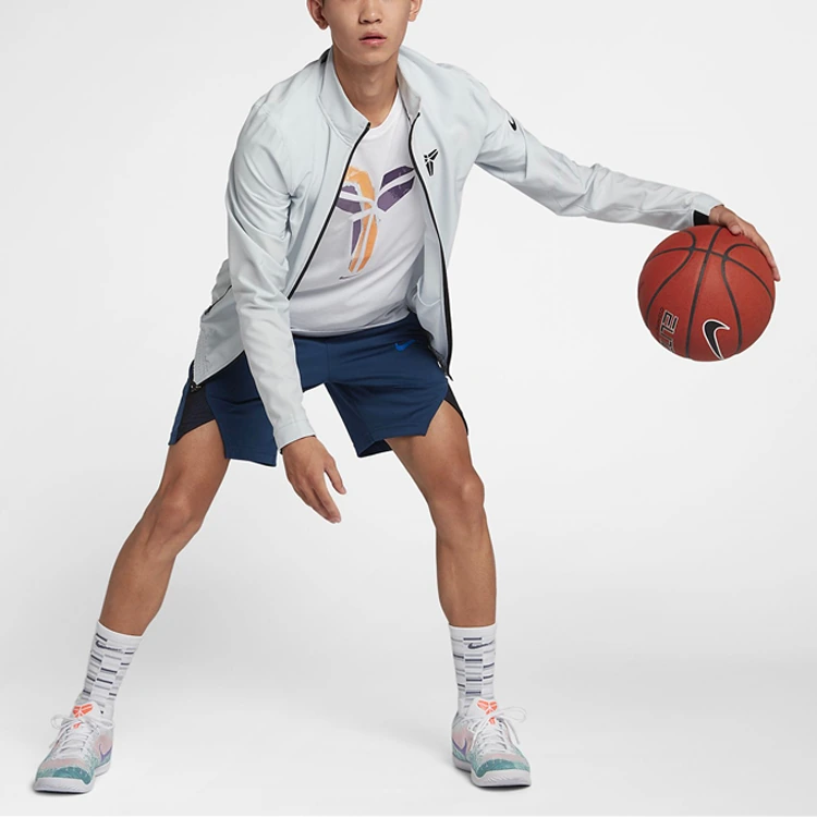 Nike Jackets White Stand Collar Moderate