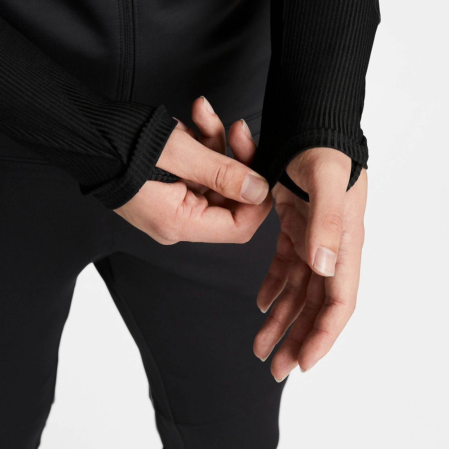 Nike Jackets Black Crew Neck Moderate