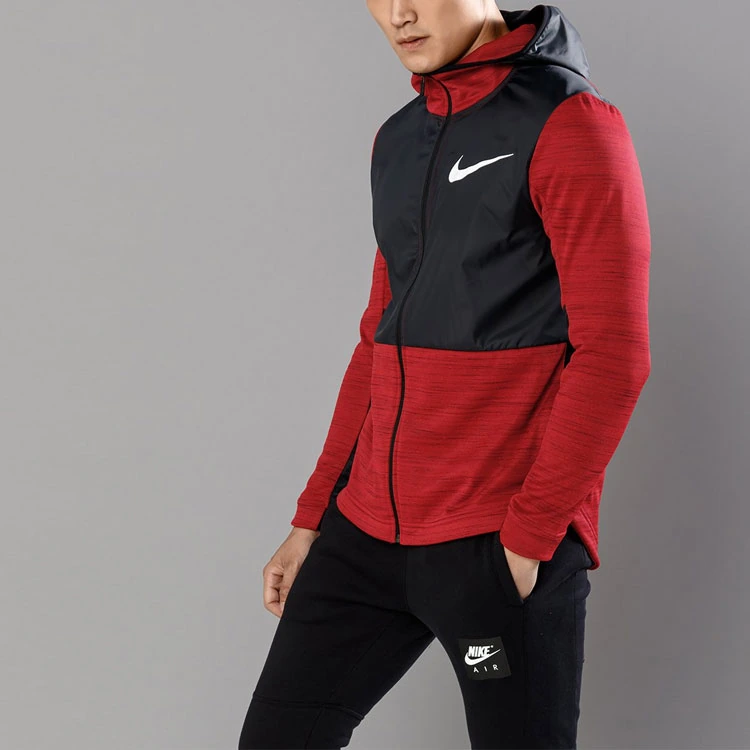 Nike Jackets Red Hooded Moderate Other