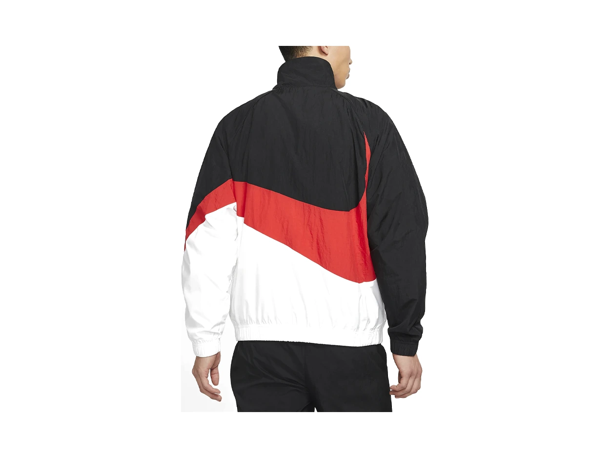 Nike Jackets Black Stand Collar Moderate