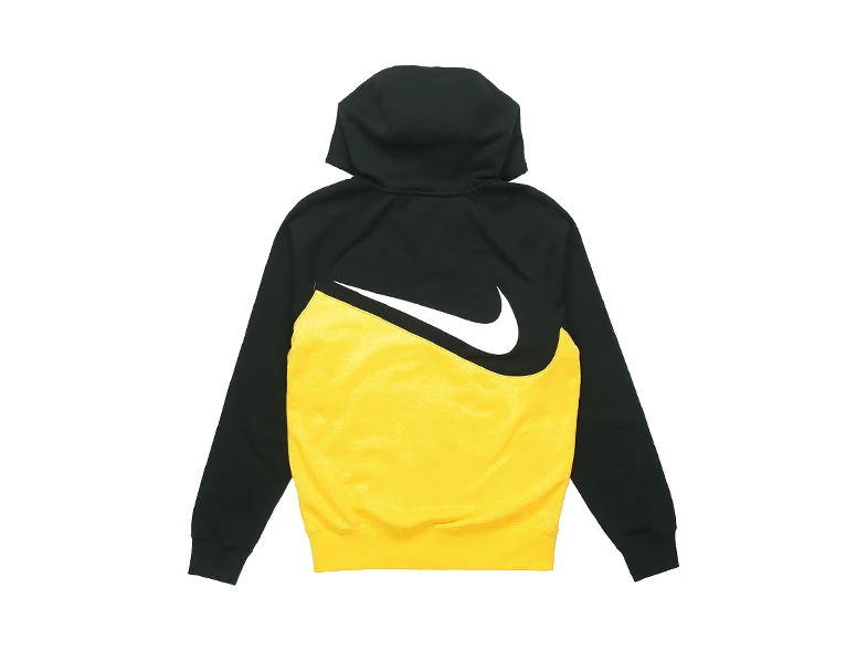 Nike Jackets Black Yellow Hooded